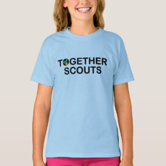 T-shirt met badge Together Scouts 2025/2026