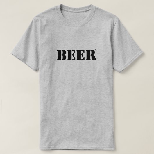 T-shirt met biermerk (Design voorkant)