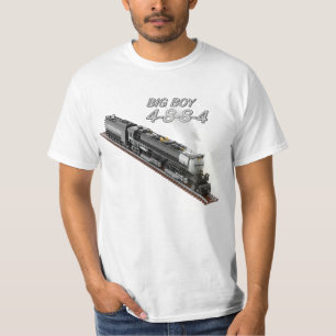 T-shirt met Big Boy-locomotief