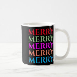 T-shirt met bijpassende gezinsoutfits voor Kerstmi Koffiemok