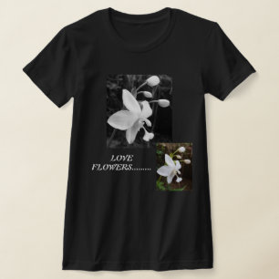 T-shirt met bloemen voor een natuur-liefhebber