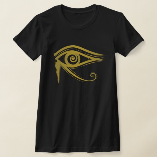 T-shirt met Boze Oog en Allesziend Oog (Laagn)