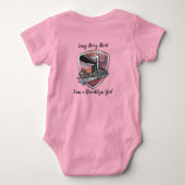 T-shirt met Brooklyn-logoontwerp (Achterkant)