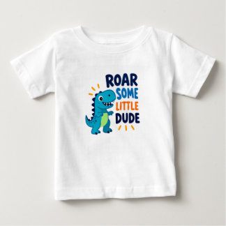 T-shirt met brullende kleine vent peuter jongen di