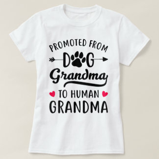 T-shirt met cadeau van hond oma naar mens oma