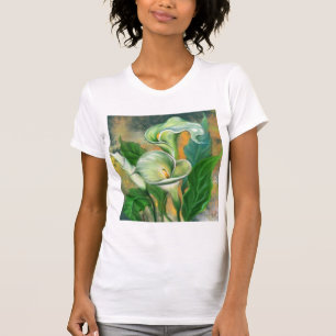 T-shirt met Calla Lelie Bloemen