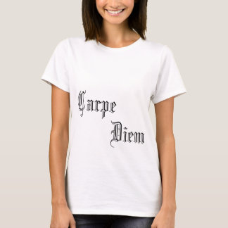T-shirt met Carpe Diem (Seize the Day) - Vrouwen