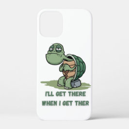 T-shirt met cartoon schildpad iPhone 12 mini hoesje