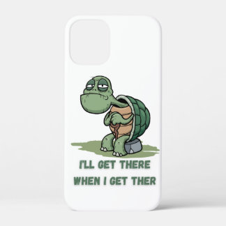 T-shirt met cartoon schildpad iPhone 12 mini hoesje