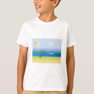 T-shirt met cartoon walvis