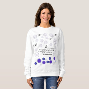 T-SHIRT MET CREATIEVE KUNST VAN STROMEN