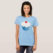 T-shirt met Cupcake (Voorkant volledig)