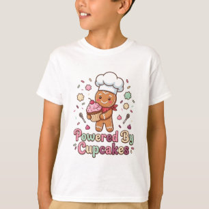 T-Shirt met Cupcakes Cute Baker Peperkoek