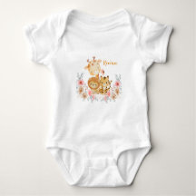 T-shirt met cute wilde dieren