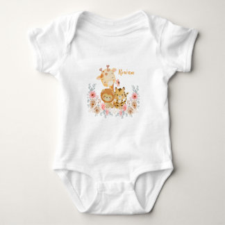 T-shirt met cute wilde dieren