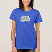 T-shirt met dankbaarheid (Voorkant)