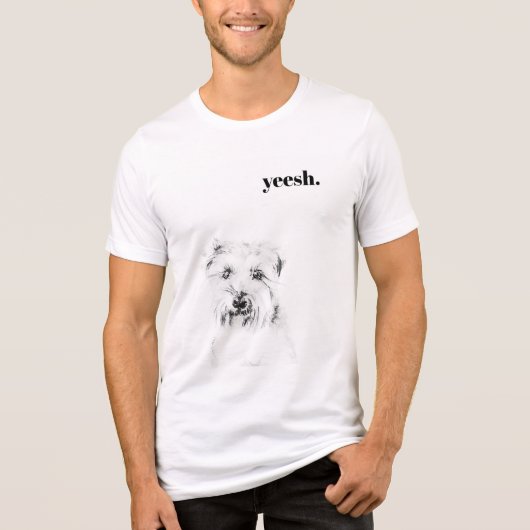 T-shirt met Dash de Hond (Voorkant)