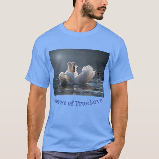 T-shirt met de loop van de ware liefde (Voorkant)