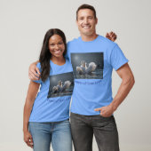 T-shirt met de loop van de ware liefde (Unisex)