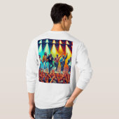 T-shirt met een ander design (Achterkant volledig)