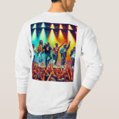 T-shirt met een ander design (Achterkant)