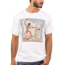 T-shirt met een Egyptische afbeelding