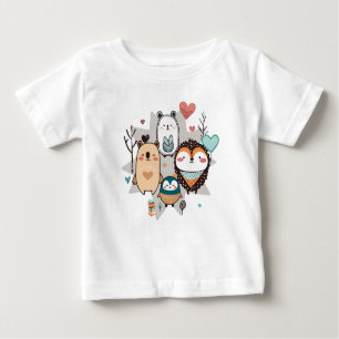 T-shirt met een leuke illustratie