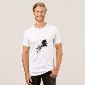 T-shirt met een onderscheidend paardendesignT-Shir (Voorkant volledig)