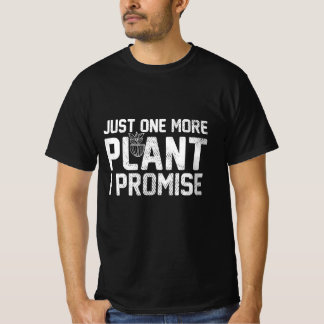 T-shirt met één plant
