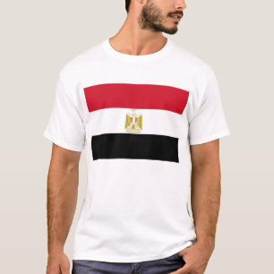 T Shirt met Egyptische vlag