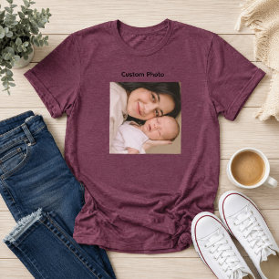 T-shirt met eigen foto, persoonlijk cadeau ter her