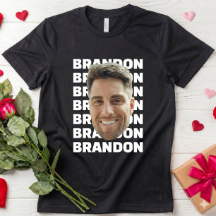 T-shirt met eigen foto van vader