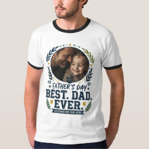 T-shirt met eigen foto voor Vaderdag Beste papa