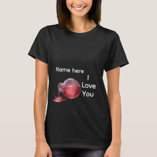 T-shirt met eigen naam Liefdesdrank Ik Hou Van Jou