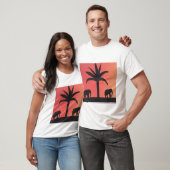 T-shirt met ellephant design (Unisex)