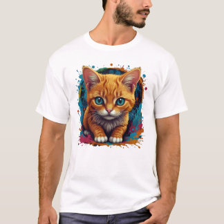 T-shirt met esthetisch ontwerp van een schattige z