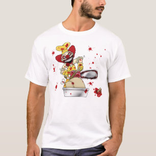 T-shirt met extreem koken