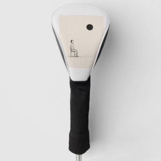T-shirt met filosofie | Minimalistische existentië Golfheadcover
