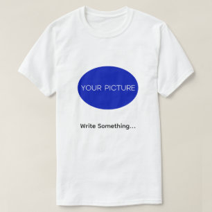 T-shirt met foto en tekst op maat
