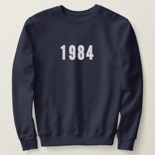 T-shirt met geboortejaar (Design voorkant)