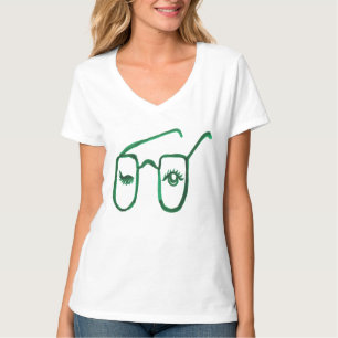 T-shirt met GeekBril