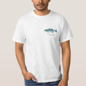 T-shirt met gestreept gewicht (Voorkant)