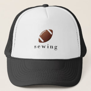 T-Shirt met grappige en hilarische voetbal-naaigra Trucker Pet