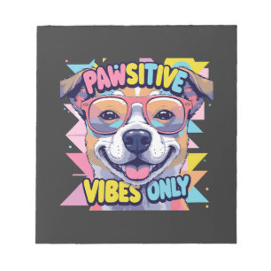 T-Shirt met Grappige Hond - Cool Dog � Notitieblok