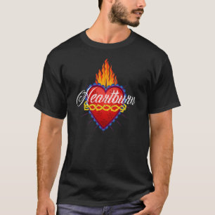 T-shirt met heilige brandwonden