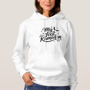 T-shirt met hoodie en inspirerende Ramadan-quote