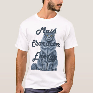 T-shirt met hoofdpersonage-energie