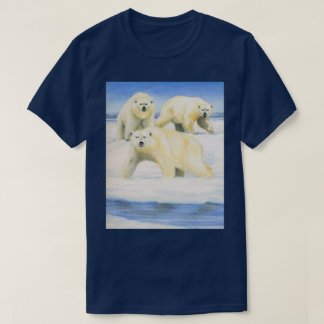 T-shirt met ijsberen