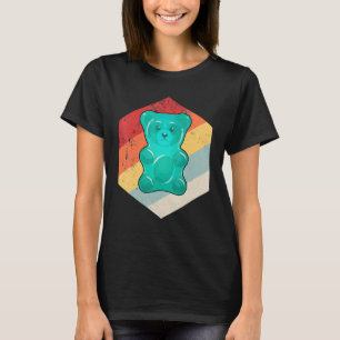 T-shirt met Jelly Gummy Zachte Snoep Fruitig Sapri
