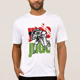 T-shirt met judo-microvezel